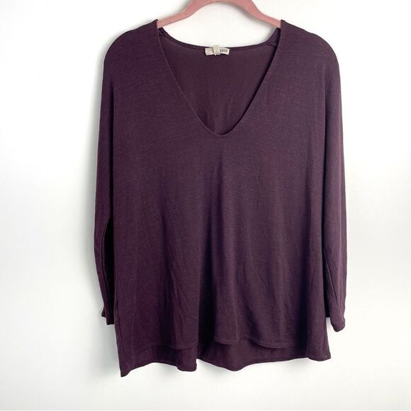 Aritzia Wilfred Free Aneta Long Sleeve Top Sz Small - Picture 3 of 9